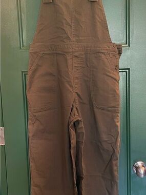 Patagonia Olive Green Overalls Organic Cotton EUC 8